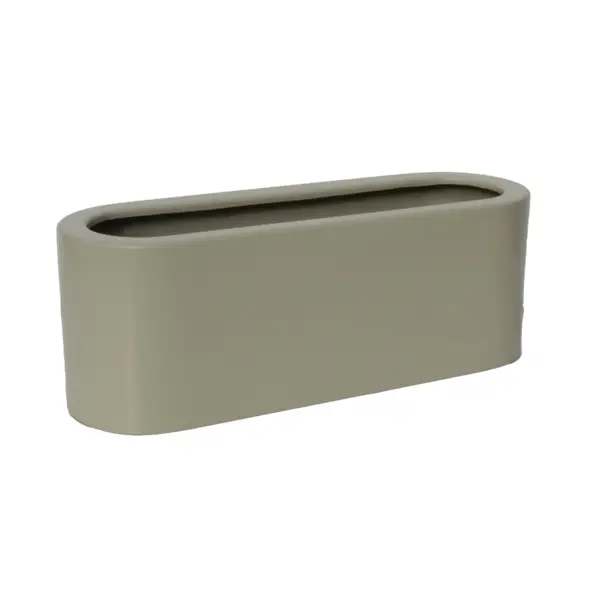 Rectangle with Rounded Ends - Oyster White