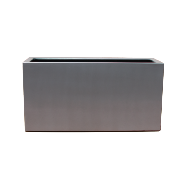 Standard Rectangular Pot 290L - 120x40x60 concrete grey