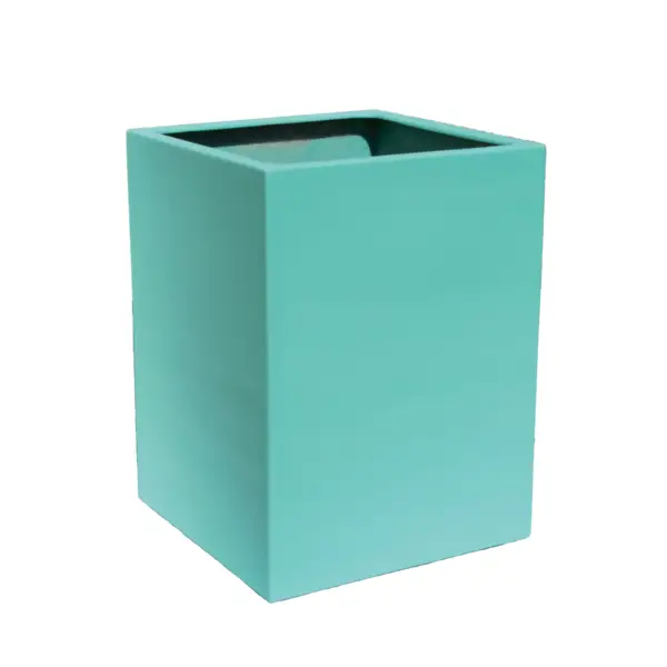 Tall Square Pot - 80x60x60 Baby Blue