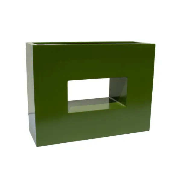 Window Pot - Jade Green - 120x100x40cm