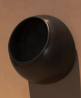 Wall Ball Pot 2 – Bronze – N