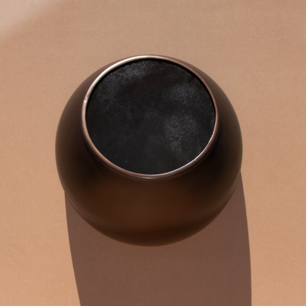 Wall Ball Pot - Bronze - N
